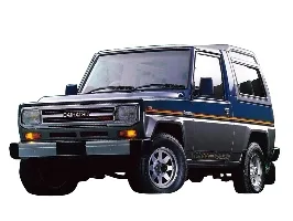 Daihatsu Rugger Поколение 1, 1-й рестайлинг